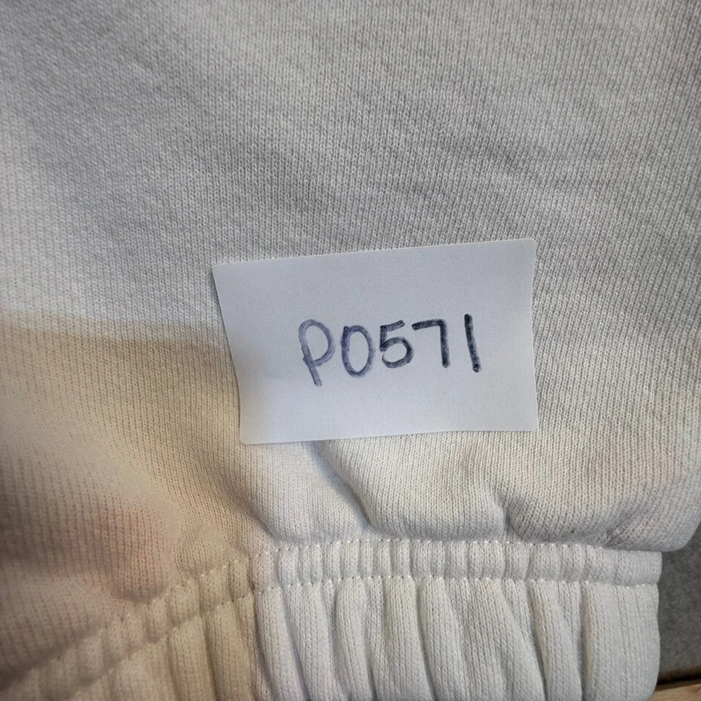 Vintage Nike Just Do It Sweatpants White Purple Graphic Mens Fleece Pants